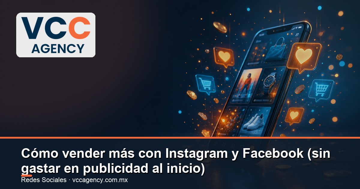 Cómo vender más con Instagram y Facebook (sin gastar en publicidad al inicio)