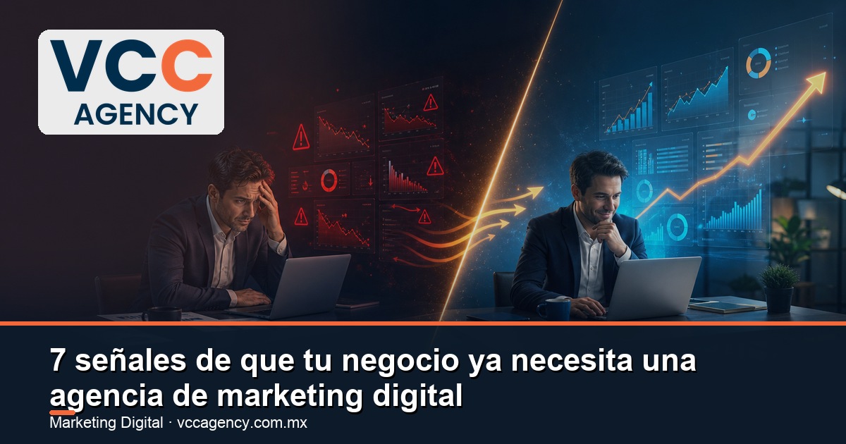 7 señales de que tu negocio ya necesita una agencia de marketing digital